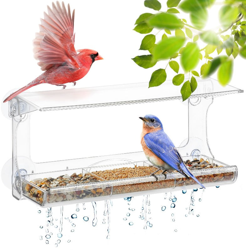 Frontier Gardening Window Bird Feeder