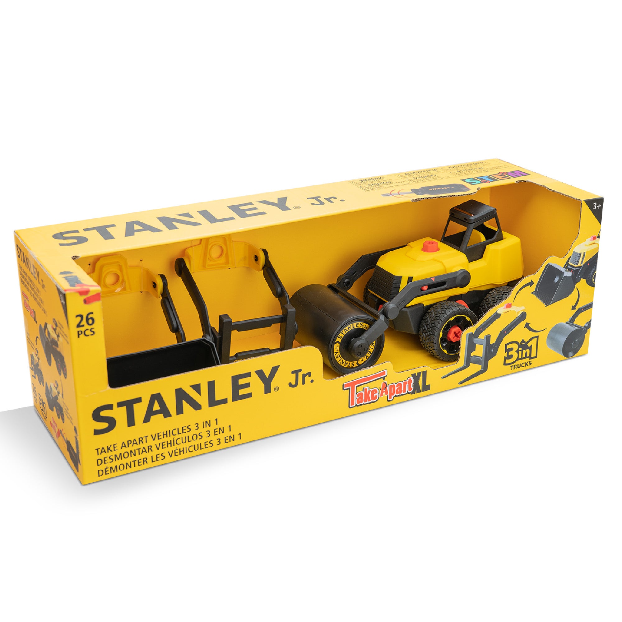 Stanley Jr 3 in 1 Take A Part XL Set